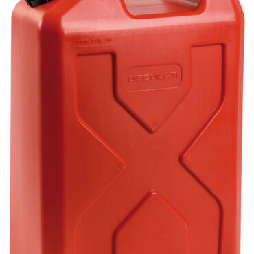 Taniche molto robuste e resistenti. Il bocchello ha le seguenti caratteristiche:- tappo con chiusura anti-bambino;- bocchello all’interno della tanica quando non in uso;- valvola di chiusura che permette di rovesciare la tanica e cominciare l’erogazione solo all’inserimento del bocchello nel tappo di imbarco;- bocchello con canale di ventilazione per un flusso di uscita regolare e senza spruzzi.