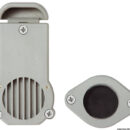 Fabbricato in nylon grigio.