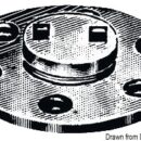 Completo di flangia di fissaggio a vite. Adatto per poppa e fondo.