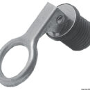 In acciaio inox, con gommino in neoprene. Adattabile a tutte le boccole Ø 22 mm.