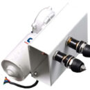 Coppia di lavoro 12 Nm, max 60 Nm. Alberino di fissaggio lunghezza "L" 60 mm, (altre misure su richiesta). Max rumorosità 50dB. Attacco DIN.