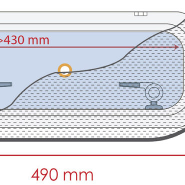 In poliestere nero. Si installano in pochi secondi tramite fissaggio a ventosa o magnetico.Completi di tasca per riporli quando non utilizzati.