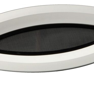 Carcassa in nylon con ghiera esterna di finitura e zanzariera. Fermi regolabili. Vetro acrilico fumè.Fissaggio con viti invisibili. Spessore murata 6-35 mm.Omologato CE.