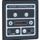 Smart control panel for 2 windshield wipers