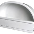 Predisposto per montaggio casse stereo, in ABS bianco lucido, montaggio a parete.