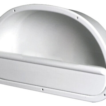 Predisposto per montaggio casse stereo, in ABS bianco lucido, montaggio a parete.