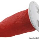 Completa di sacca posteriore in nylon portaoggetti/documenti.