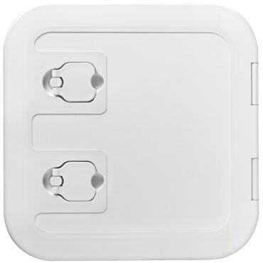 White flush inspection hatch 375 x 375 mm