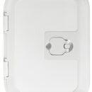 Apertura a 180°, molto robusti, con finiture antisdrucciolo, dimensioni intercambiabili con 20.301.00 - 20.302.00.