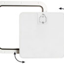 Superficie molto robusta e antisdrucciolo. Chiusura del coperchio Splash-Proof con guarnizione in neoprene. Montaggio a filo. Si possono usare come portelli per gavoni, vasche da pesca, oppure come portelli di ripostigli e paratie frontale a baionetta che si estrae per facilitare l'accesso. Ideale per installazioni in console con panca guida vicina.