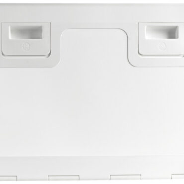 Apertura e chiusura con maniglia a filo e chiusura a scatto.Tenuta del coperchio con guarnizione in neoprene.Apertura a 175°.