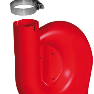 Progettato per evitare la fuoriuscita di schiuma e carburante provocate dal vortice della manichetta di rifornimento. La chiocciola fa sì che la schiuma torni allo stato liquido, rifluendo nel serbatoio.