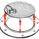 Superficie antiskid, apertura a filo con tavella rotante.Installabile su qualsiasi unità da diporto con categoria di progettazione A, B, C, D in area II a, III, IV. Grado di tenuta 2.