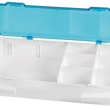 Con guarnizione, dotato di 3 cassetti estraibili con compartimenti interni. Ideali per il montaggio a parete su scafi Fishermann per contenere accessori da pesca, oppure come cassettiera porta ferramenta.