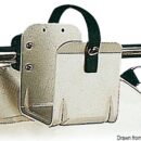 Realizzati in alluminio rivestita con polvere epossidica, muniti di nastrino. Sono adatti per tubi del Ø 22/25 mm o per fissaggio a parete.