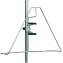 In acciaio inox, completi di braccio per boetta luminosa (30.584.01), sono adatti per tubi Ø da 20 a 25 mm.