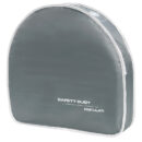 In tessuto spalmato in poliuretano a doppio strato imbottito. Completo di cinghie regolabili per fissaggio al pulpito. Apertura con cerniera. Cinghie per contenere boetta luminosa (30.584/583.00) + la cima regolamentare 22.408.06.