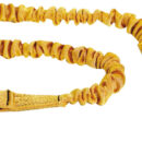 Completo di moschettoni inox.