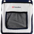 Fondo a rete per scarico acqua. Taschino in rete frontale per piccoli oggetti. Si fissa con 4 ventose in dotazione, oppure tramite i 4 occhielli inox. Fabbricate in cordura 1680.