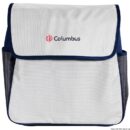 Fissaggio al pulpito o alle draglie tramite patella con chiusura a strappo o nastri con fibbia, entrambi in dotazione. Fondo a rete per scarico acqua. Fabbricate in cordura 1680.