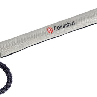 Adatto per cime fino 20 mm. Fissaggio con elastico+sistema a strappo. Fabbricate in cordura 1680.