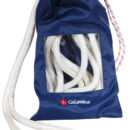 Per stivaggio cime. Tessuto anti - muffa. Resistente all'acqua di mare. Complete di cime perimetrali di chiusura.