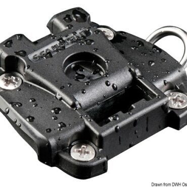 Sistema di montaggio compatto e multi-regolabile per mobile, tablet, fish finders, fotocamere digitali, VHF e GPS. L’abbinamento del corpo con le diverse basi e supporti consente molteplici possibilità di montaggio. Studiato specificatamente per uso nautico.