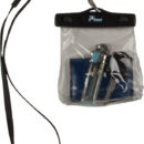 Contenitori stagni per cellulari, i-Pod, i-Phone, GPS, VHF, macchine fotografiche, ecc.... stagni fino a 6 m.Compatibili con tecnologia touch screen.