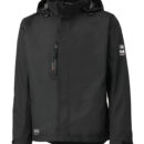 Classica giacca shell Helly Tech® impermeabile e traspirante, da indossare tutto l'anno. Abbinabile sia a felpe in pile che Primaloft.Impermeabile/Traspirante, 100% poliestere - 145 g/m². Costruzione con cuciture completamente nastrate. Cappuccio staccabile. Interno del colletto in poliestere spazzolato. Mentoniera. Spalle senza cuciture. Zip bidirezionale e chiusura a strappo. Tasca sul petto con zip idrorepellente. Due tasche sul davanti con zip. Polsini regolabili con chiusura a strappo. Cordoncino regolabile sul fondo con opzione a bottoni per maggiore sicurezza. Zip per accesso all'interno del capo per applicazioni logo. Passante Click-on nel bordo interno per accessori. Retro esteso per un comfort migliore, EN 343 3,3 .