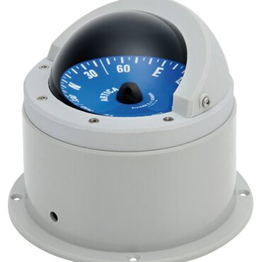 Sospensione semi - cardanica interna. Compensazione incorporata, con schermo anti riflesso. Completa di illuminazione notturna. Gradazione di lettura di 5°.