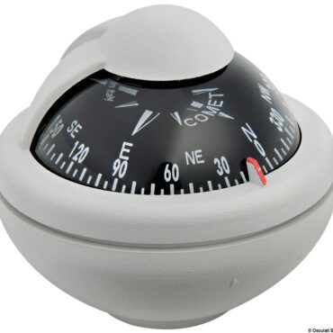 Con calotta anti riflesso. Sospensione a spillo. Lettura frontale con gradazione di 5°.