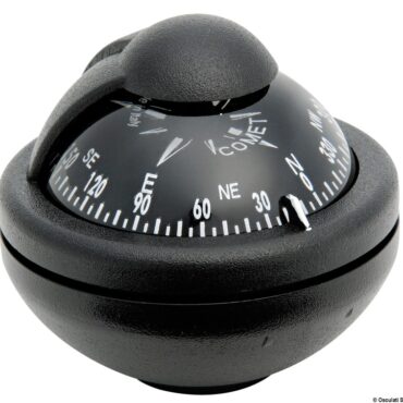 Con calotta anti riflesso. Sospensione a spillo. Lettura frontale con gradazione di 5°.