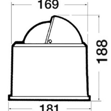 RIVIERA BW2 compass 5"
