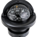 RIVIERA compass 4" w/cover black rose/black body topview