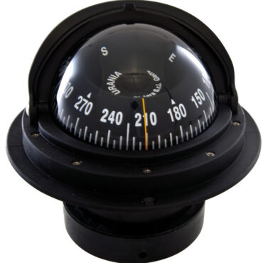 RIVIERA compass 4" enveloping opening black/black front view