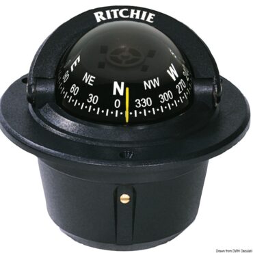 RITCHIE Explorer built-in compass 2"3/4 black/blac