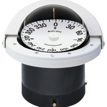 RITCHIE Navigator built-in compass 4"1/2 whi/white