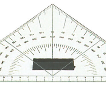 Protractor plexiglass