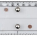 In plexiglass trasparente. Modello di ottima finitura e di alta precisione.