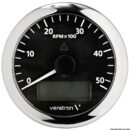 Revolution counter 5000 RPM black