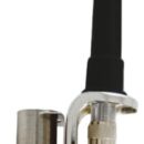 Guadagno 1db. Particolarmente indicata per scafo da regata. Completa di 18 m di cavo e squadretta.