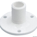 In nylon rinforzato fissa, per antenna VHF-GPS. Filetto da 1".