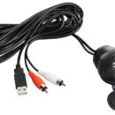 - Dispositivi supportati: Bluetooth/USB/MP3/FM/DAB;- display: schermo a colori 3" video line in/out;- idonea per installazione anche esterna;- input: Bluetooth, USB, 1 coppia stereo RCA;- potenza: 4x40 W;- memoria di back-up;- tensione: 12 V;- accessori: antenna DAB, telecomando.- lunghezza totale del cavo: 2 m