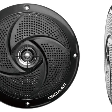 Con carcassa in ABS e cono in polipropilene. Versione ultra piatta con minimo incasso.