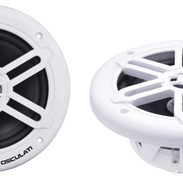 Con carcassa in ABS e cono in polipropilene.