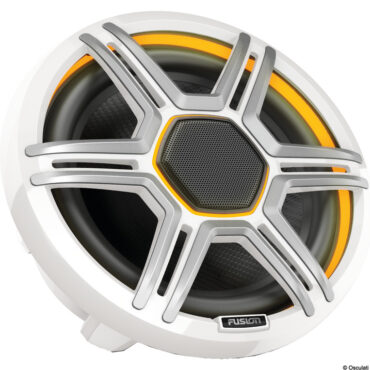 Questi altoparlanti sono sviluppati e ottimizzati per una riproduzione audio ottimale a qualunque volume sonoro, per accompagnarvi nei vostri sport acquatici anche a massima velocità senza nessun problema.Con illuminazione premium CRGBW per creare atmosfere emozionanti. Venduti a coppia.