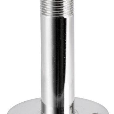 In acciaio inox per sopraelevare le antenne GPS / VHF / TV / AM-FM del nostro catalogo. Filettatura standard 1"x14