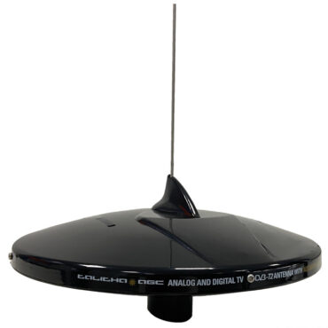 GLOMEX Talitha AGC/DAB AM-FM TV antenna black