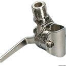 In acciaio inox AISI 316 lucidato a specchio per il montaggio su tubi antenne GPS e VHF.