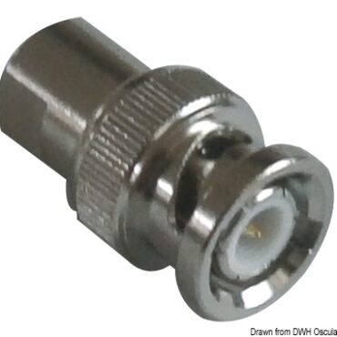 Glomex FME male / BNC male RA355 adaptor